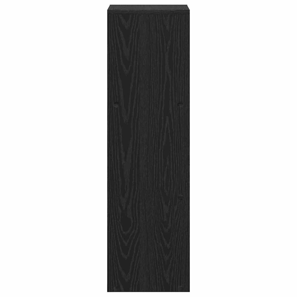 vidaXL Dulap pentru cărți Stejar negru 99 x 29 x 99 cm Lemn compozit vidaXL Dulap pentru cărți Stejar negru 99 x 29 x 99 cm Lemn compozit