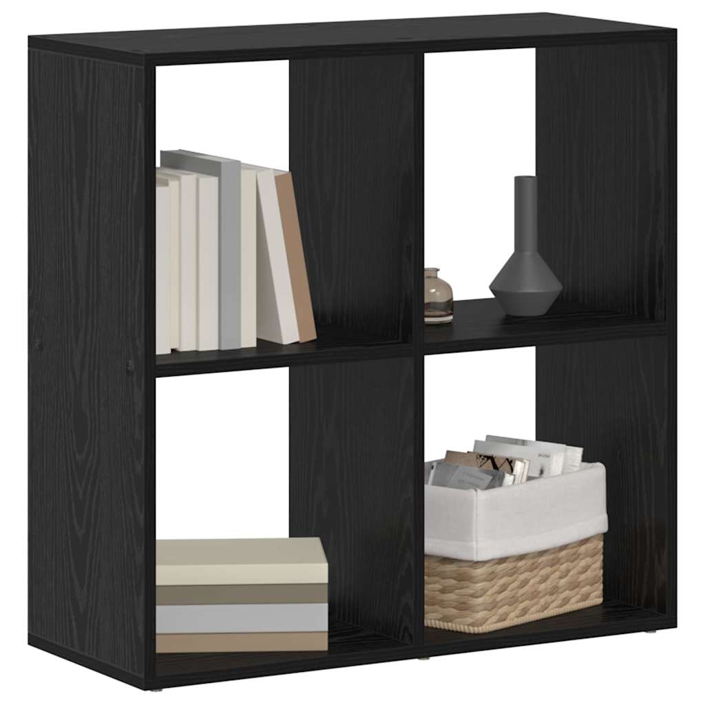 vidaXL Dulap pentru cărți Stejar negru 69.5 x 29 x 69.5 cm vidaXL Dulap pentru cărți Stejar negru 69.5 x 29 x 69.5 cm