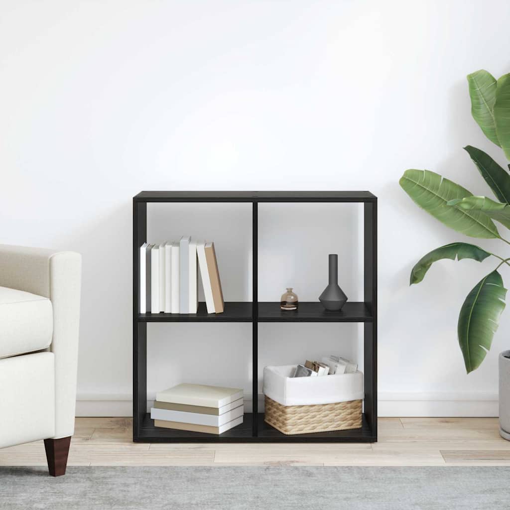 vidaXL Dulap pentru cărți Stejar negru 69.5 x 29 x 69.5 cm vidaXL Dulap pentru cărți Stejar negru 69.5 x 29 x 69.5 cm