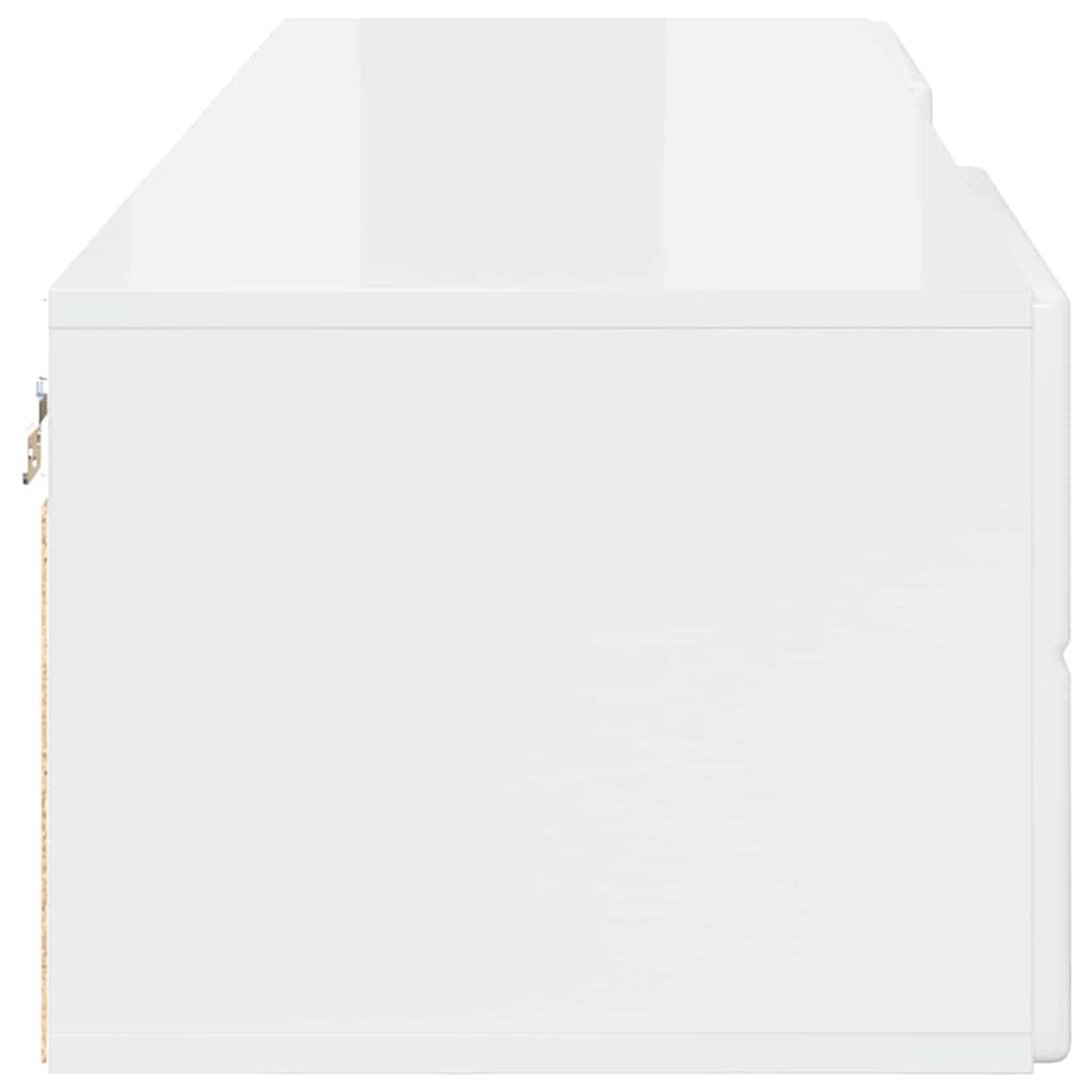 vidaXL Dulap din Lemn Gri din beton 150 x 39 x 30 cm Lemn compozit