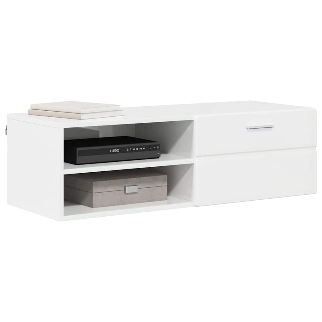 vidaXL Dulap din Lemn Gri din beton 100,5 x 39 x 30 cm Lemn compozit