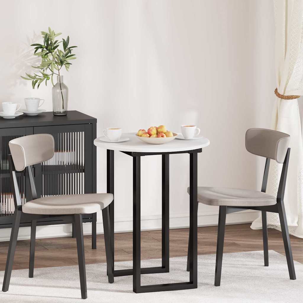 vidaXL Placă de masă Alb 60 x 60 x 1,5 cm Lemn compozit