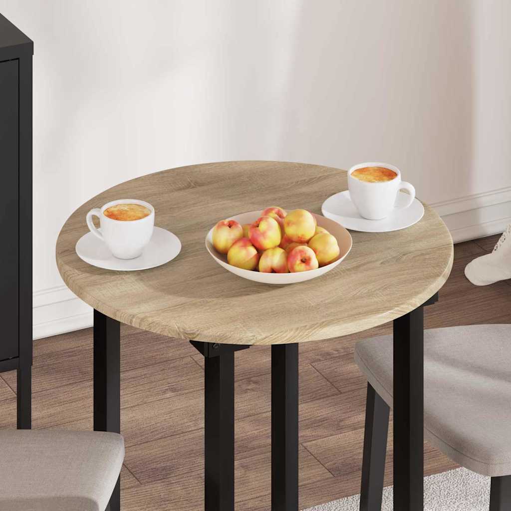 vidaXL Placă de masă Stejar sonoma 60 x 60 x 1,5 cm Lemn compozit