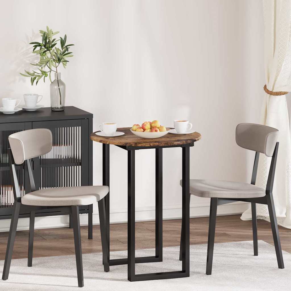 vidaXL Placă de masă Lemn vechi 60 x 60 x 1,5 cm Lemn compozit