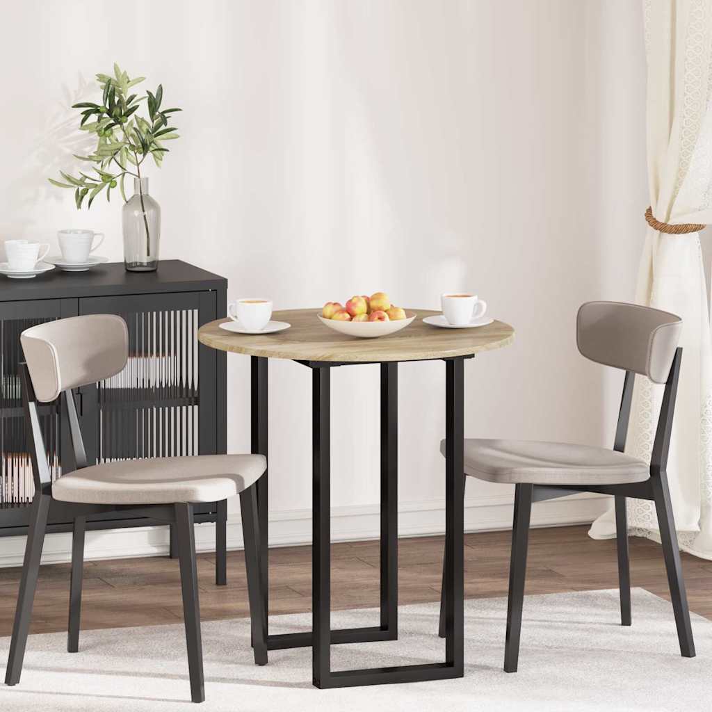 vidaXL Placă de masă Stejar sonoma 70 x 70 x 1,5 cm Lemn compozit