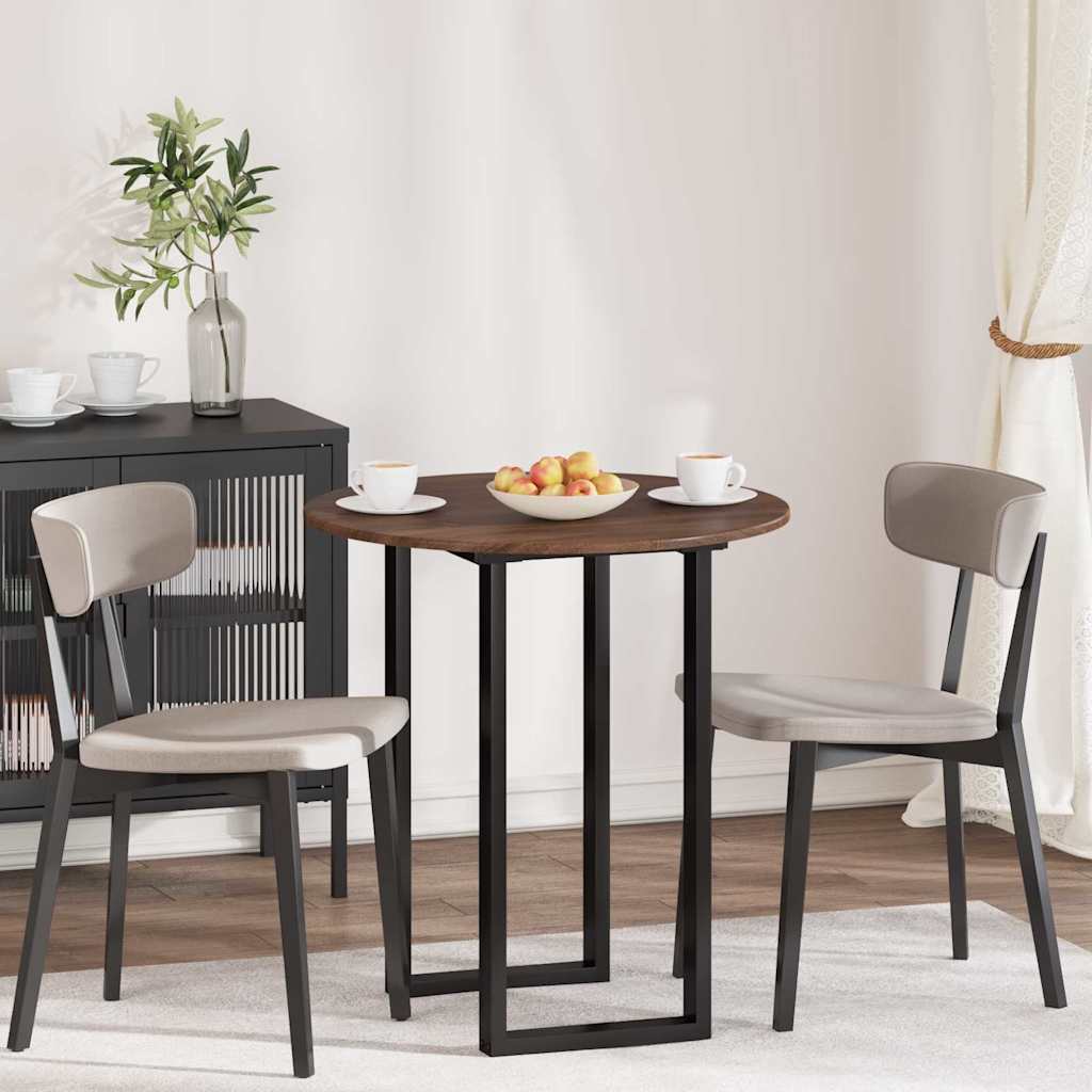 vidaXL Placă de masă Stejar brun 70 x 70 x 1,5 cm Lemn compozit