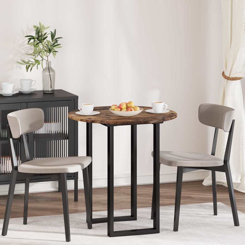 vidaXL Placă de masă Lemn vechi 70 x 70 x 1,5 cm Lemn compozit