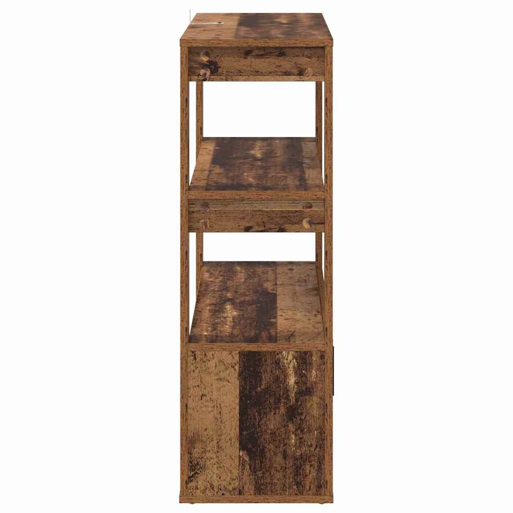 vidaXL Bufet Lemn vechi 30 x 80 x 90 cm Lemn compozit