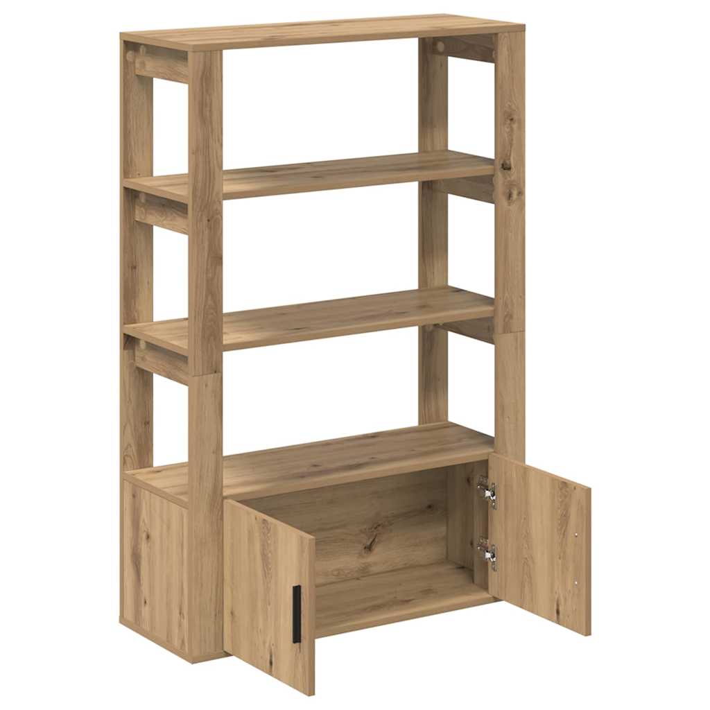 vidaXL Bufet stejar artizanal 30 x 80 x 119.5 cm Lemn compozit