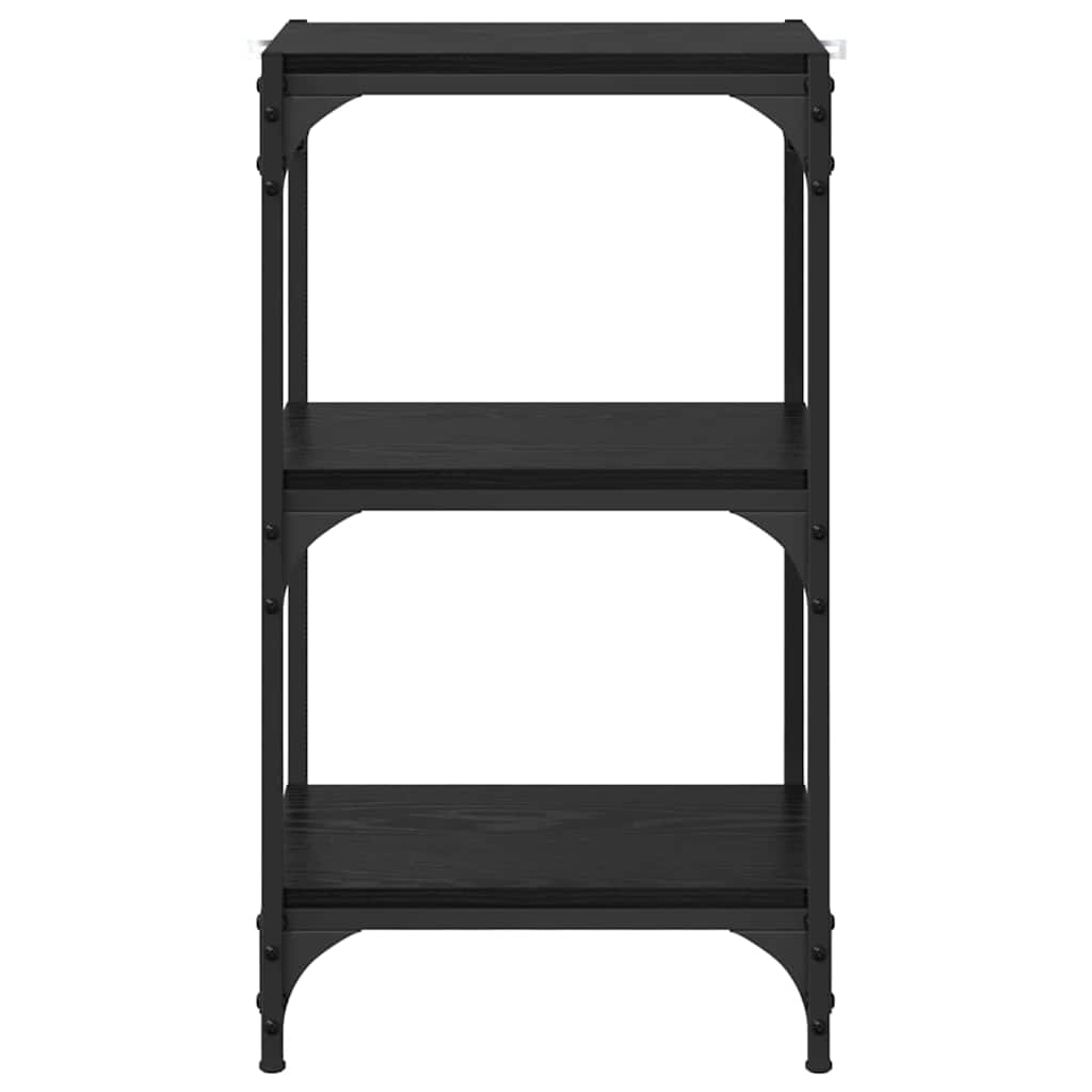 vidaXL Dulap pentru cărți Stejar negru 40 x 33 x 70,5 cm