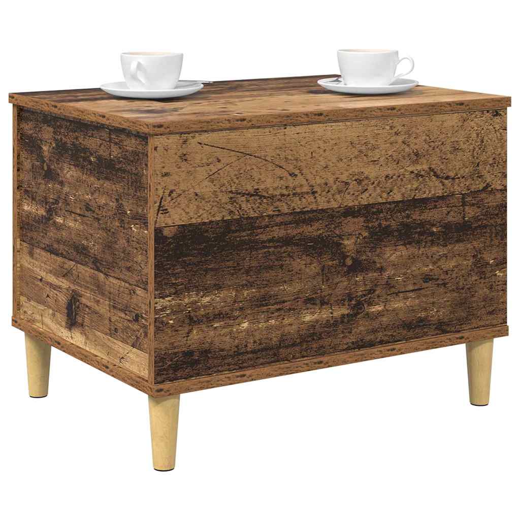 vidaXL Dulap de noapte Lemn vechi 60 x 44,5 x 45 cm Lemn compozit