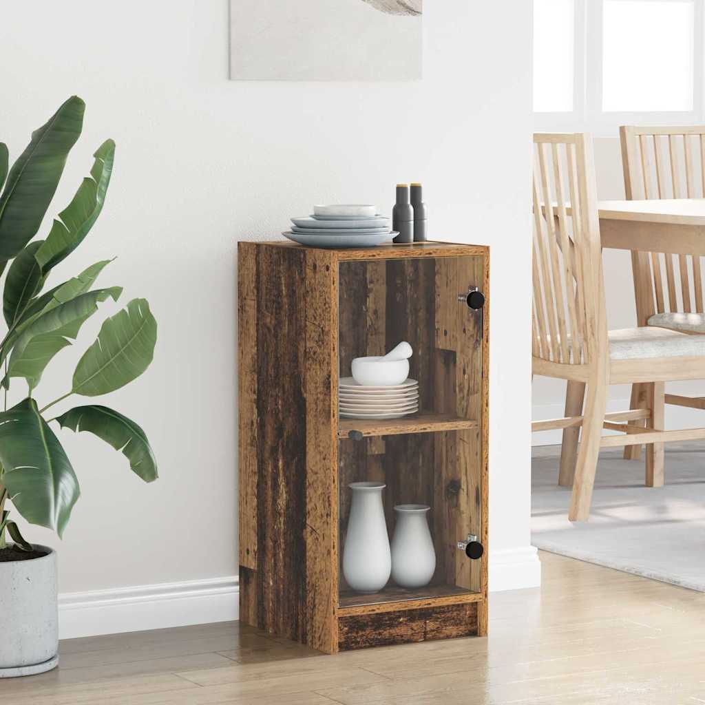 vidaXL Bufet Lemn vechi 35 x 37 x 76 cm Lemn compozit