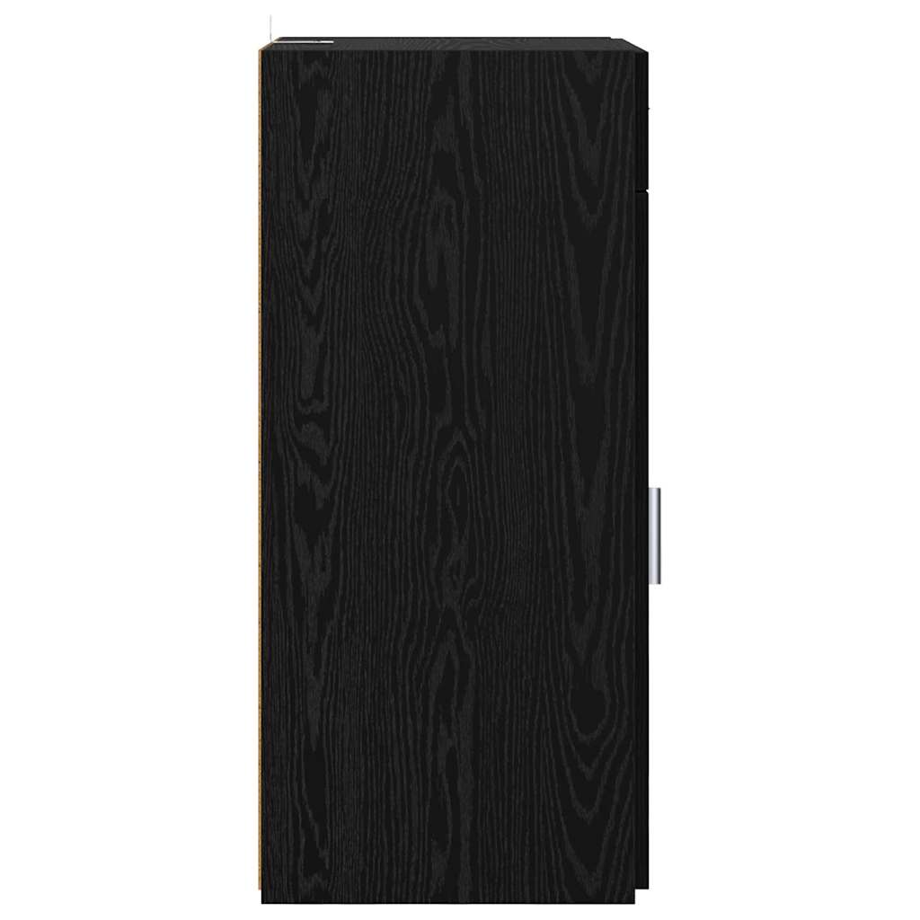 vidaXL Bufet cu sertar Stejar negru 42.5 x 40 x 93 cm Lemn compozit