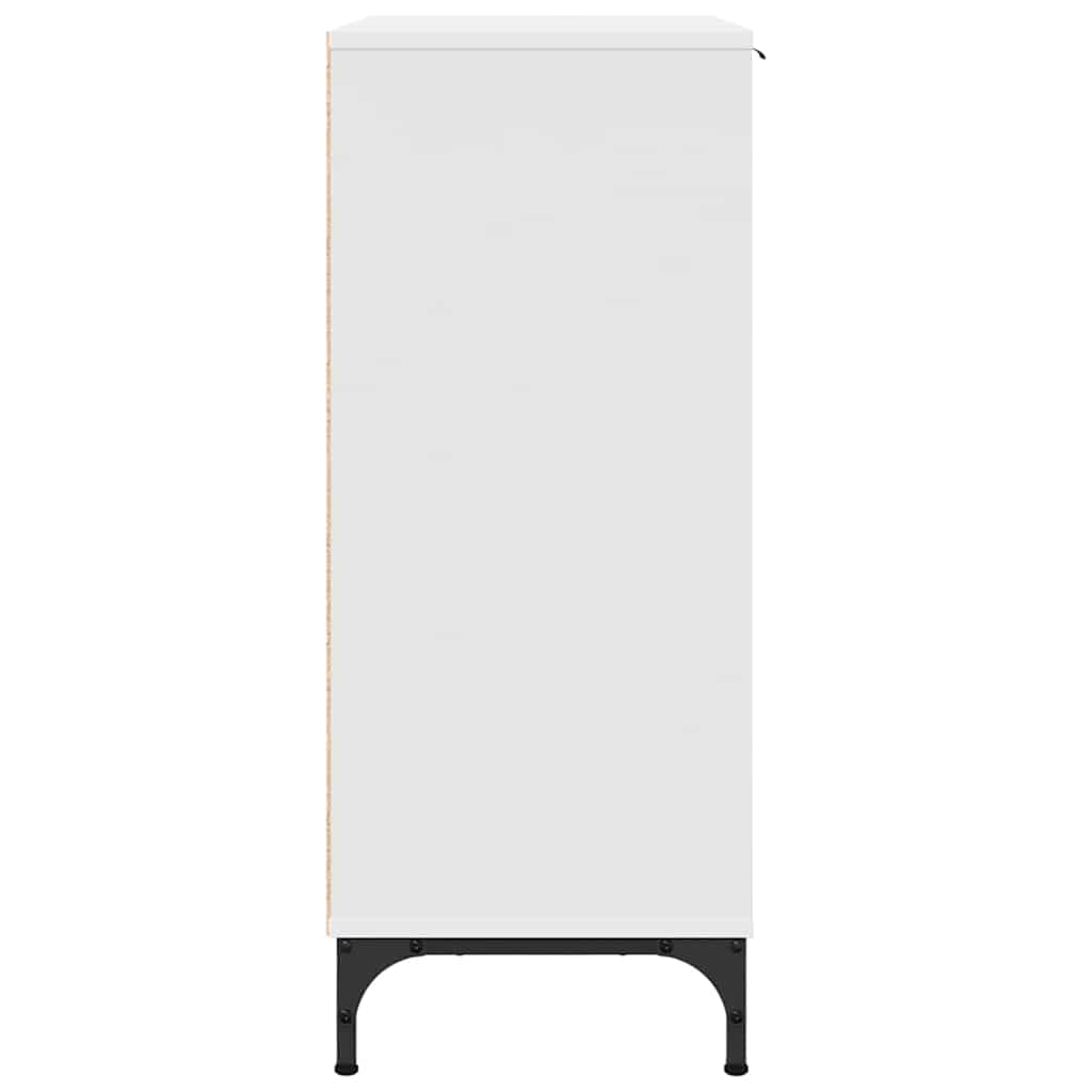 vidaXL Bufet Alb 69.5 x 33 x 82 cm Lemn compozit