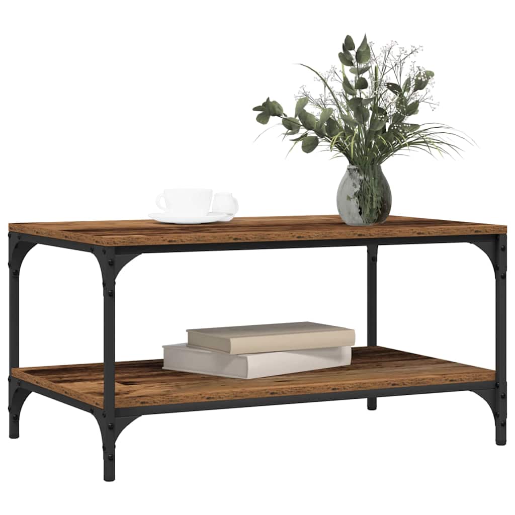 vidaXL Masă de cafea Lemn Vechi 80 x 50 x 40 cm Lemn compozit