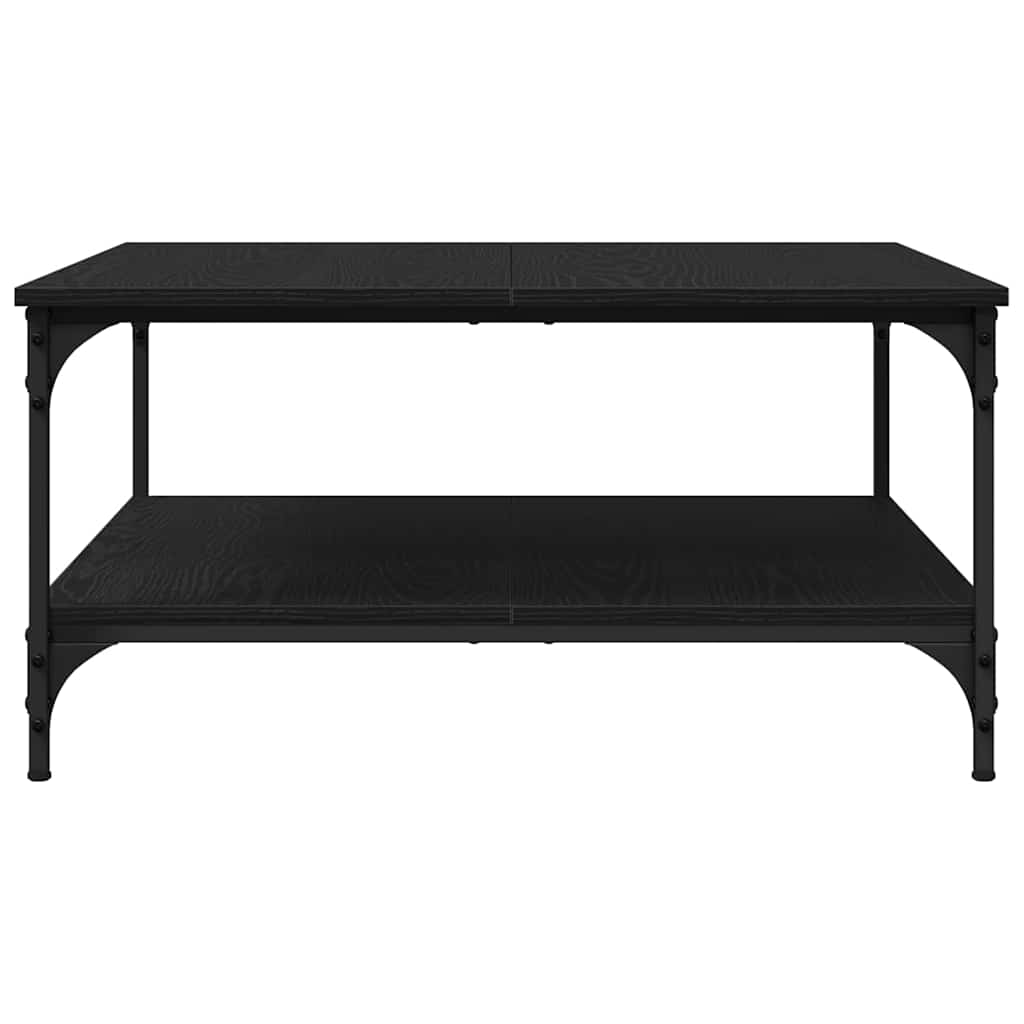 vidaXL Masă de cafea Stejar negru 80 x 80 x 40 cm Lemn compozit