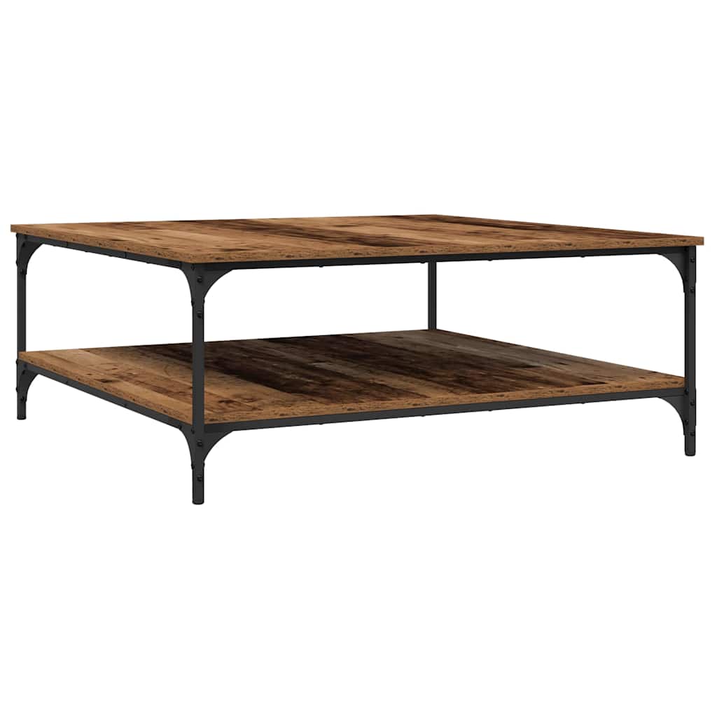 vidaXL Masă de cafea Lemn vechi 100 x 100 x 40 cm Lemn compozit