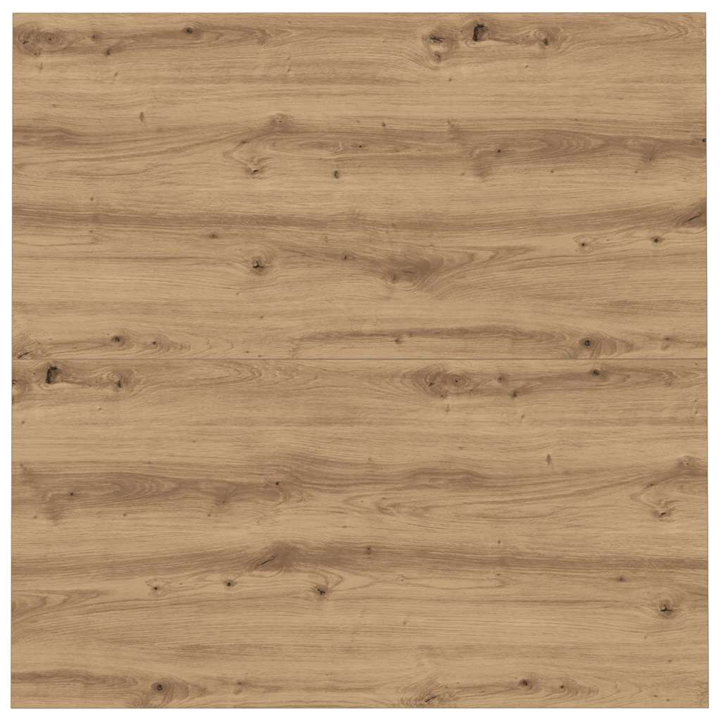 vidaXL Masă de cafea stejar artizanal 100 x 100 x 40 cm Lemn compozit