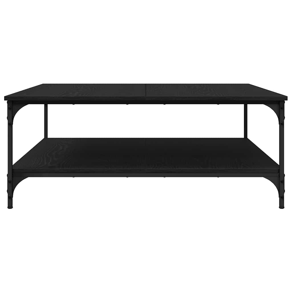 vidaXL Masă de cafea Stejar negru 100 x 100 x 40 cm Lemn compozit