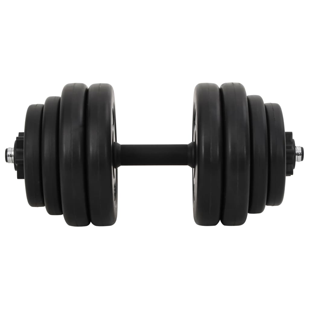 vidaXL 1 x Ganteră, 15 kg vidaXL 1 x Ganteră, 15 kg