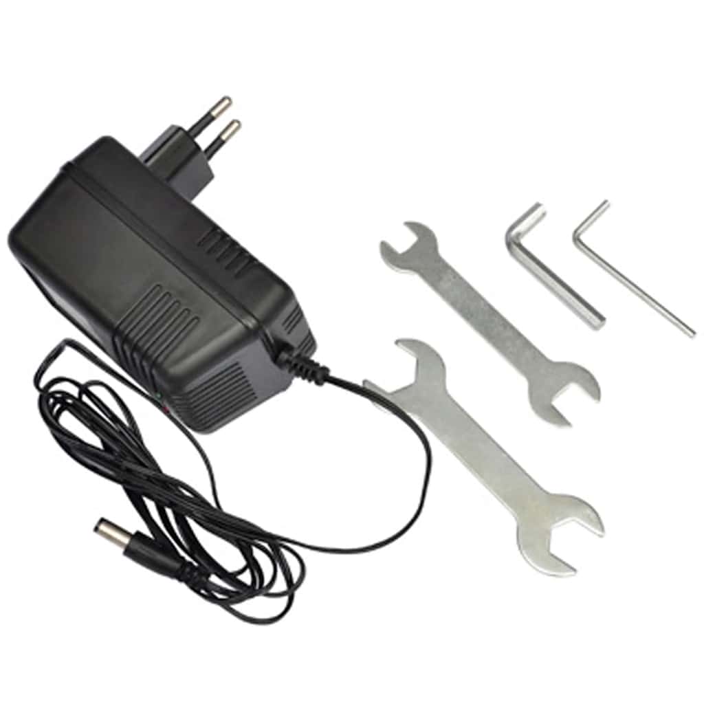vidaXL Trotinetă electrică, roșu, 120 W