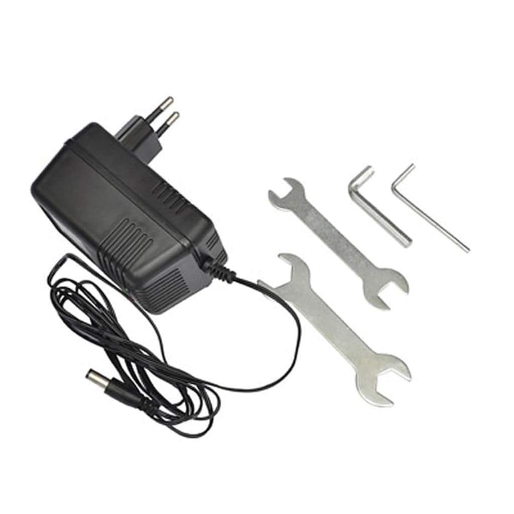 vidaXL Trotinetă electrică cu șa, negru, 120 W
