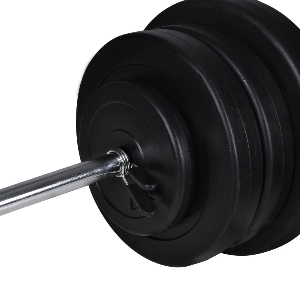 Set haltere+2 gantere 60,5kg Set haltere+2 gantere 60,5kg