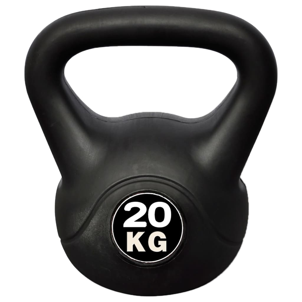 Greutate tip bilă cu mâner Kettlebell, 20 kg Greutate tip bilă cu mâner Kettlebell, 20 kg
