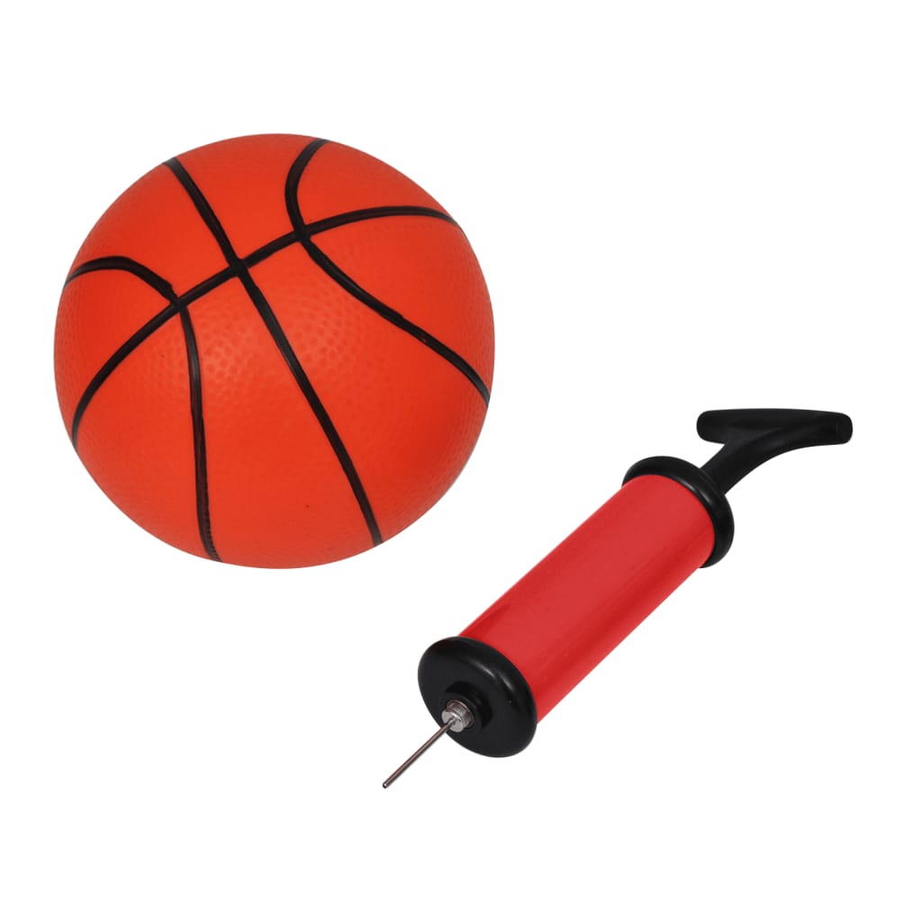 Set coș de baschet indoor cu minge și pompă Set coș de baschet indoor cu minge și pompă