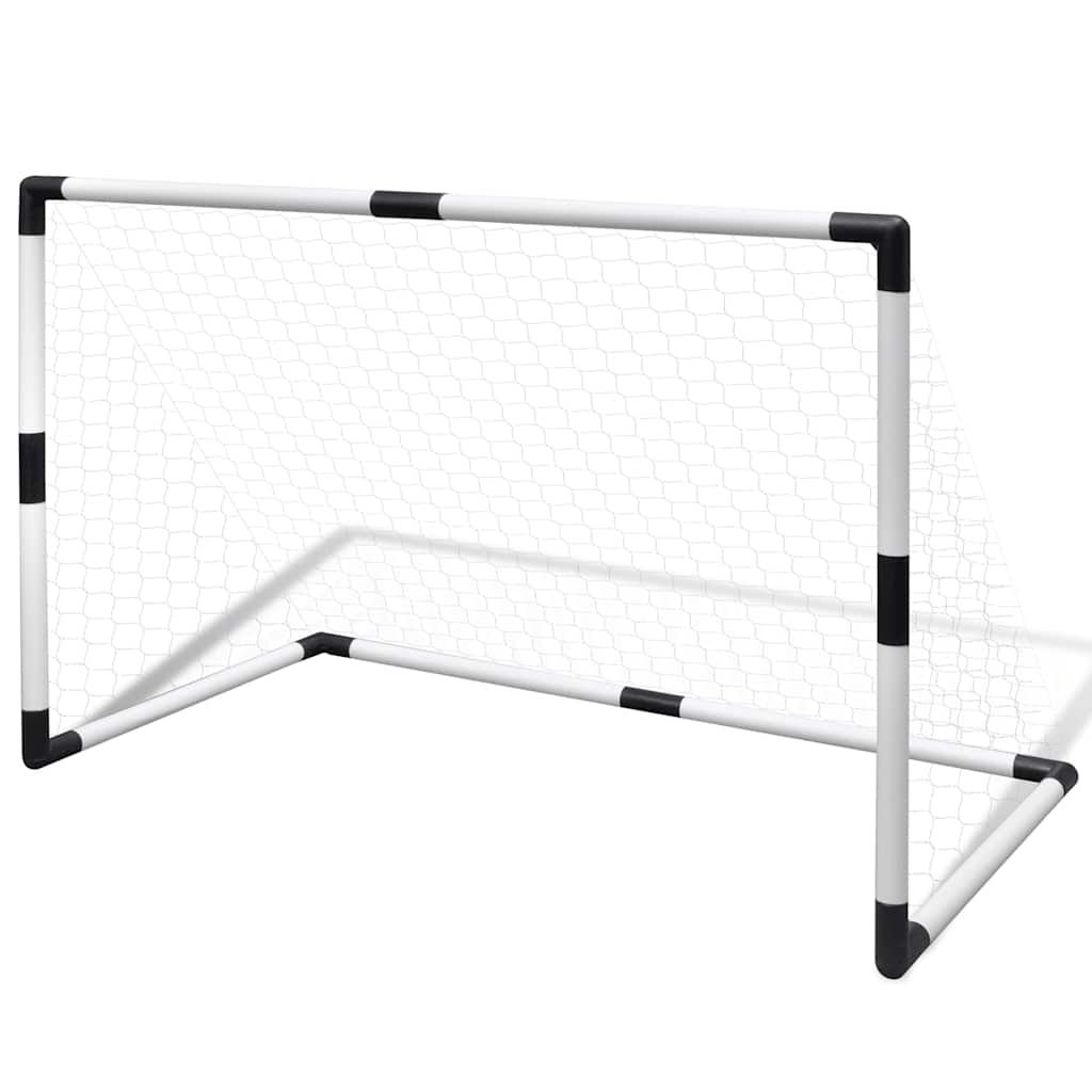 Set porți mini de fotbal pentru copii din plasă, 2 buc., 91,5x48x61 cm Set porți mini de fotbal pentru copii din plasă, 2 buc., 91,5x48x61 cm