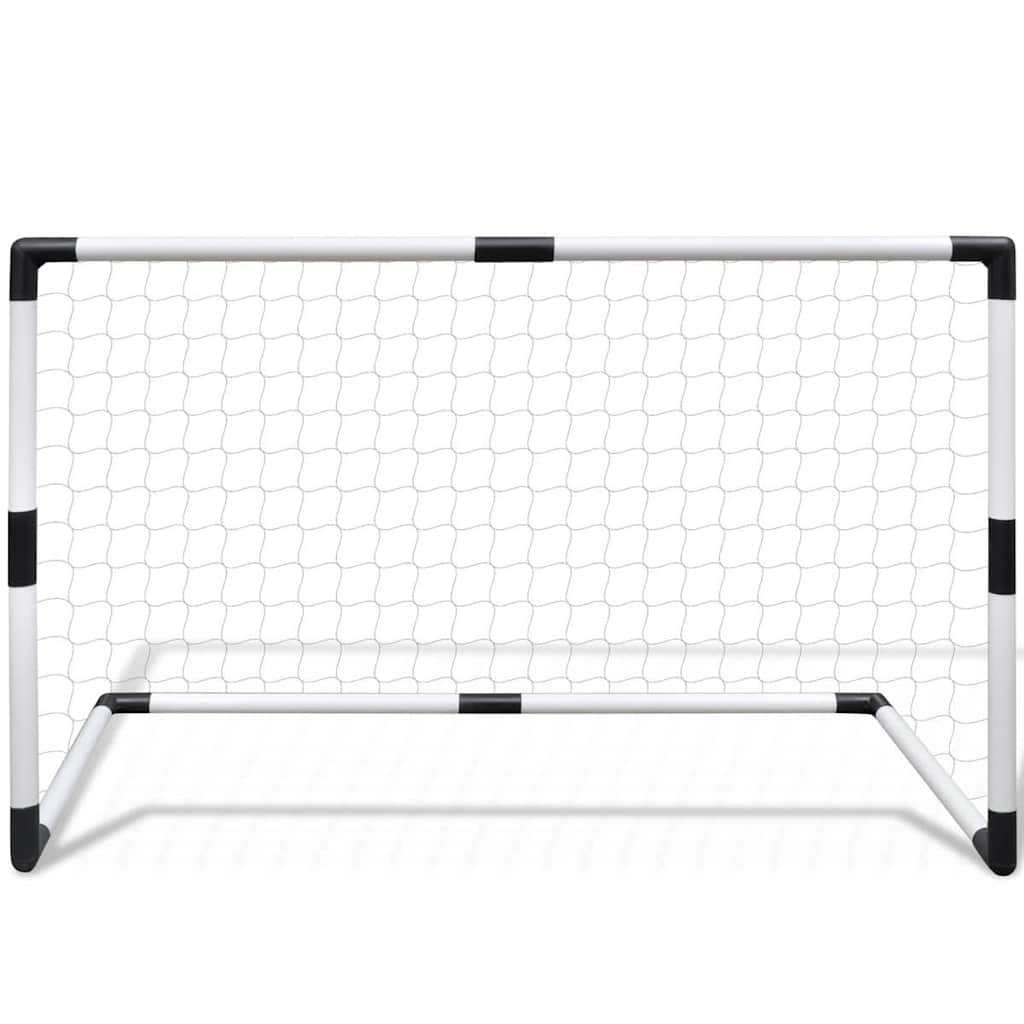 Set porți mini de fotbal pentru copii din plasă, 2 buc., 91,5x48x61 cm Set porți mini de fotbal pentru copii din plasă, 2 buc., 91,5x48x61 cm