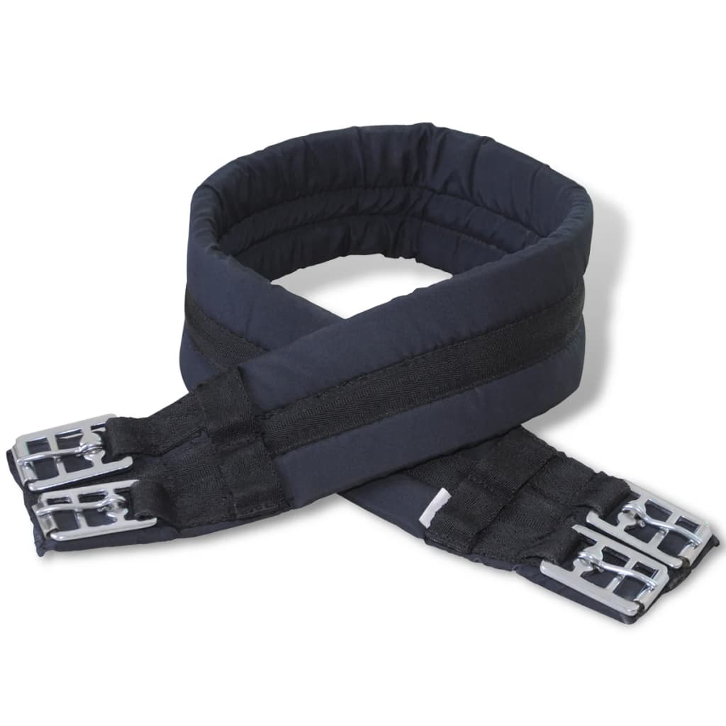 Set echitație 5-in-1 cu șa 44,5 cm din piele naturală Neagră Set echitație 5-in-1 cu șa 44,5 cm din piele naturală Neagră