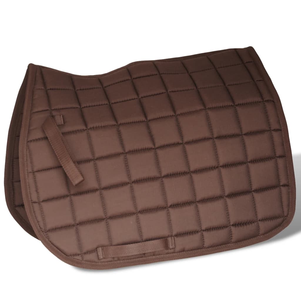 Set echitație cu șa 44,5 cm din piele naturală, Maro Set echitație cu șa 44,5 cm din piele naturală, Maro