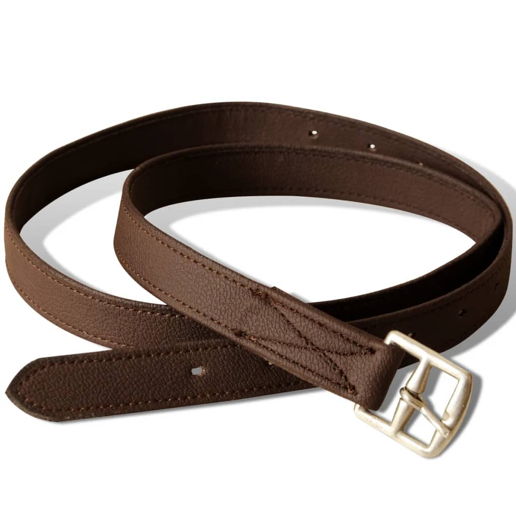 Set echitație cu șa 44,5 cm din piele naturală, Maro Set echitație cu șa 44,5 cm din piele naturală, Maro