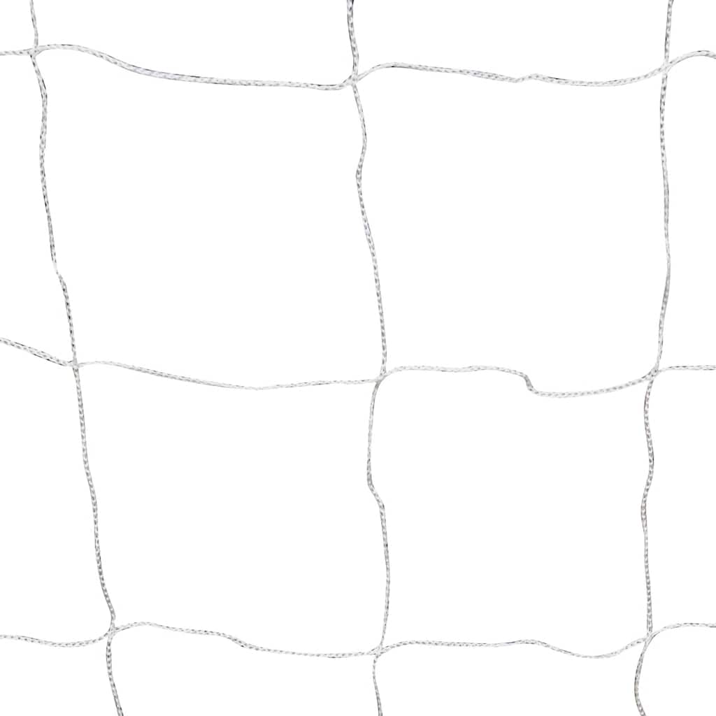 vidaXL Poartă de fotbal cu plasă alb 182x61x122 cm oțel vidaXL Poartă de fotbal cu plasă alb 182x61x122 cm oțel