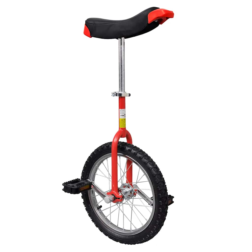 Monociclu reglabil roșu 16" Monociclu reglabil roșu 16"