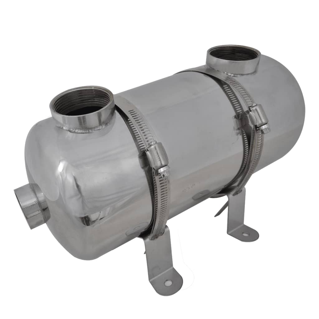 Schimbător de căldură pentru piscină 355 x 134 mm 40 kW Schimbător de căldură pentru piscină 355 x 134 mm 40 kW