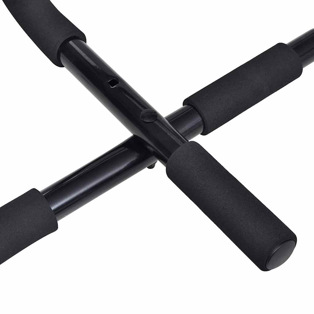vidaXL Bară pentru tracțiuni Manual Negru 92 x 39 x 21.5 cm Oţel vidaXL Bară pentru tracțiuni Manual Negru 92 x 39 x 21.5 cm Oţel