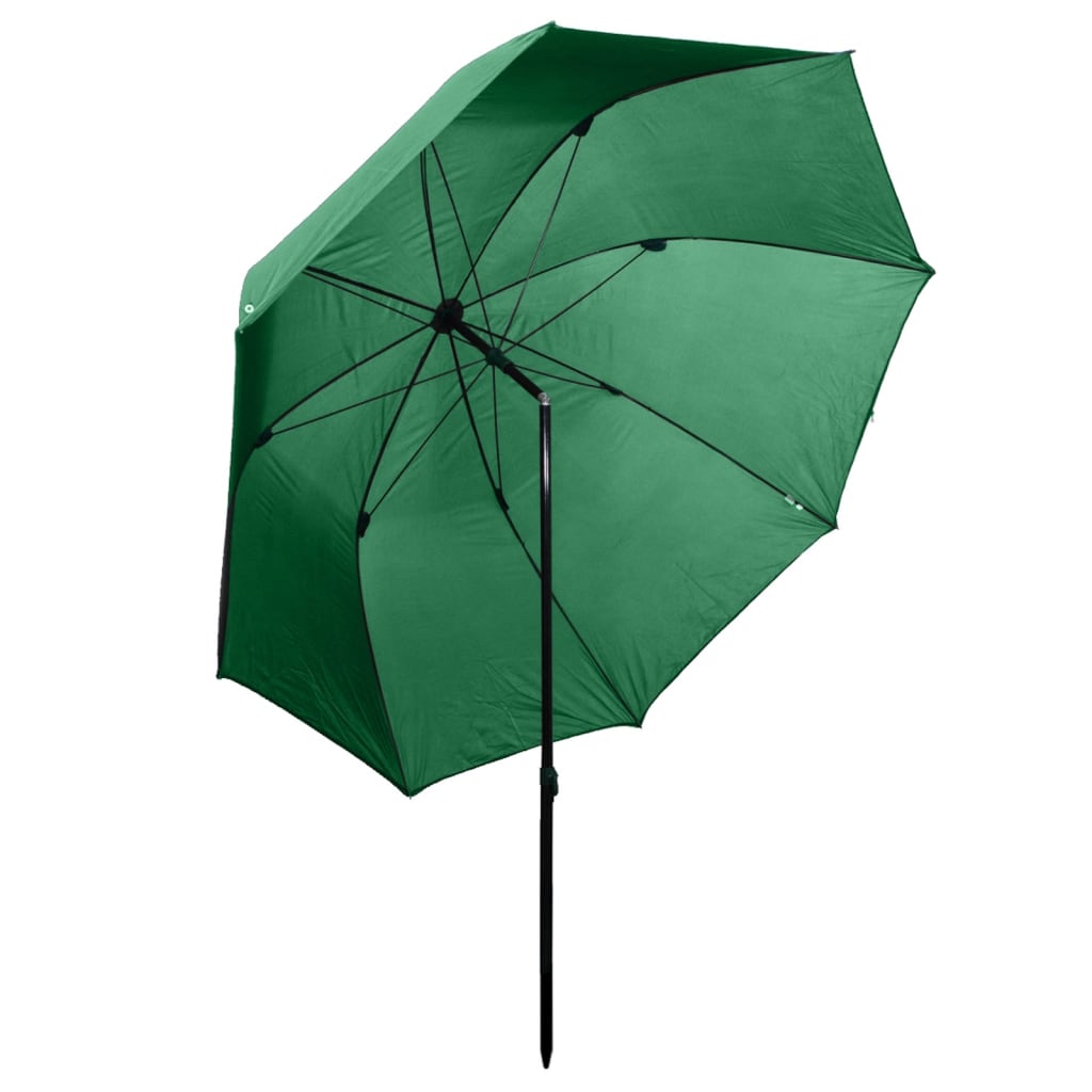 vidaXL Umbrelă pentru pescuit, 300 x 240 cm, verde vidaXL Umbrelă pentru pescuit, 300 x 240 cm, verde