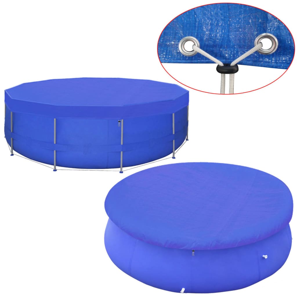 vidaXL Prelată piscină PE rotundă 540 cm 90 g/m² vidaXL Prelată piscină PE rotundă 540 cm 90 g/m²