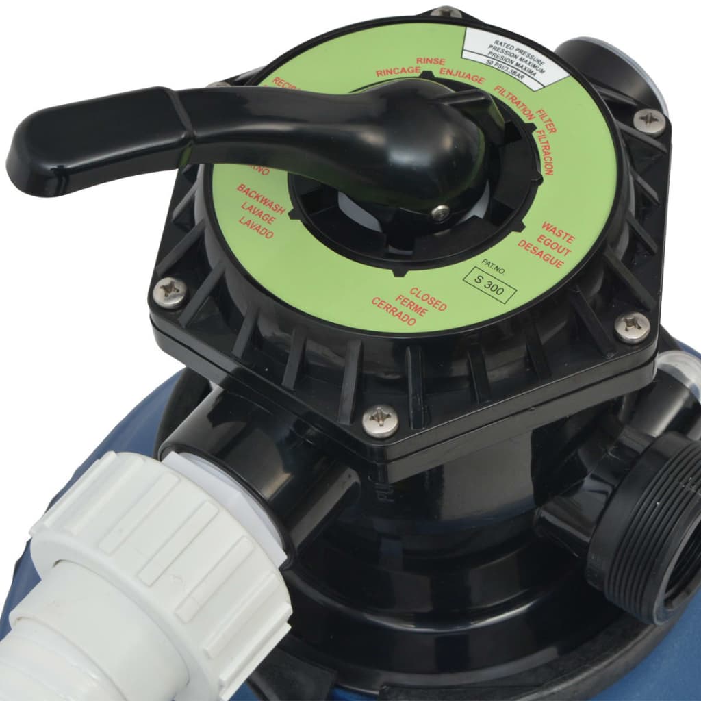 vidaXL Pompă filtru cu nisip, 1000 W, 16800 l/h, XL vidaXL Pompă filtru cu nisip, 1000 W, 16800 l/h, XL