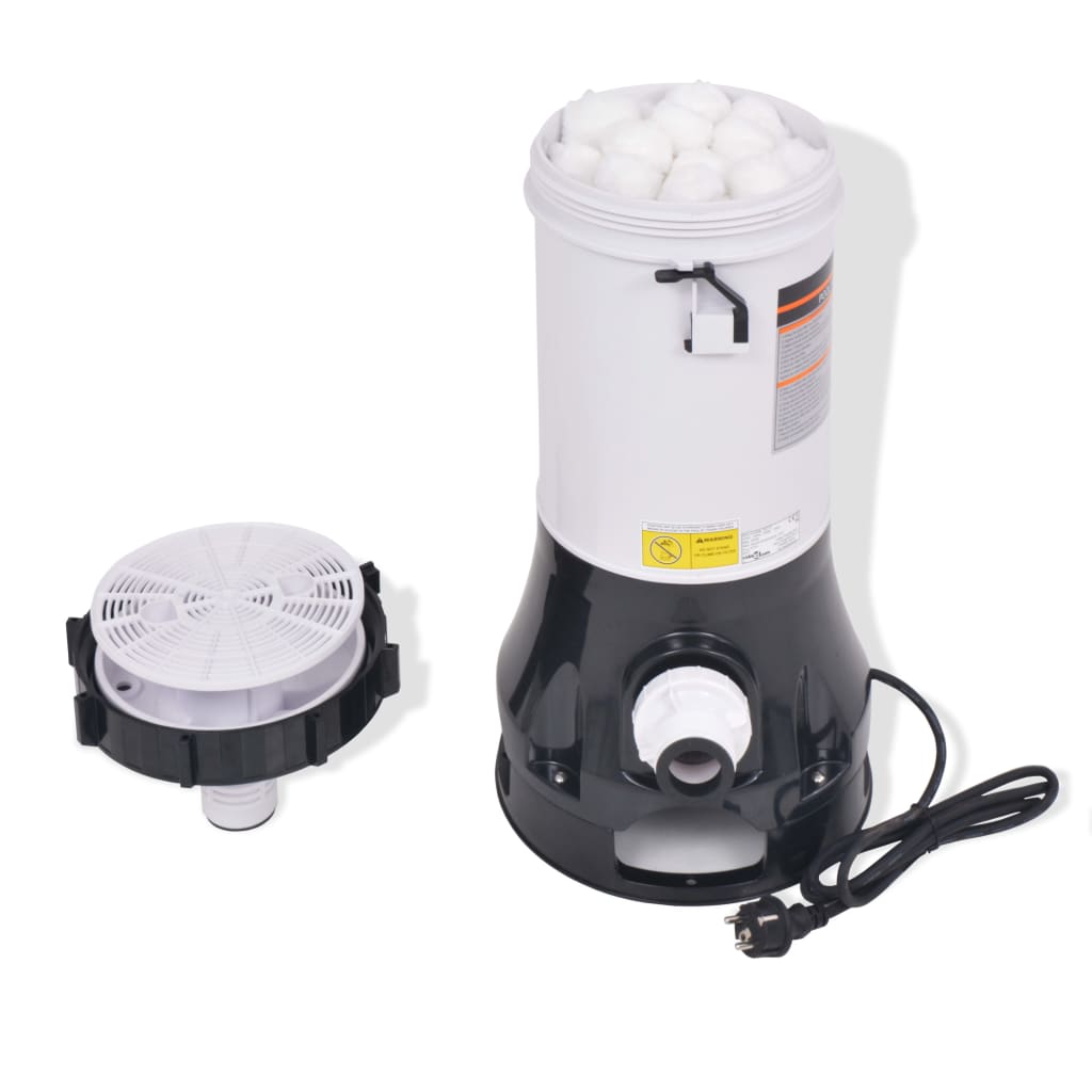 vidaXL Pompă de filtrare pentru piscine, 185 W, 4,4 m³/h vidaXL Pompă de filtrare pentru piscine, 185 W, 4,4 m³/h
