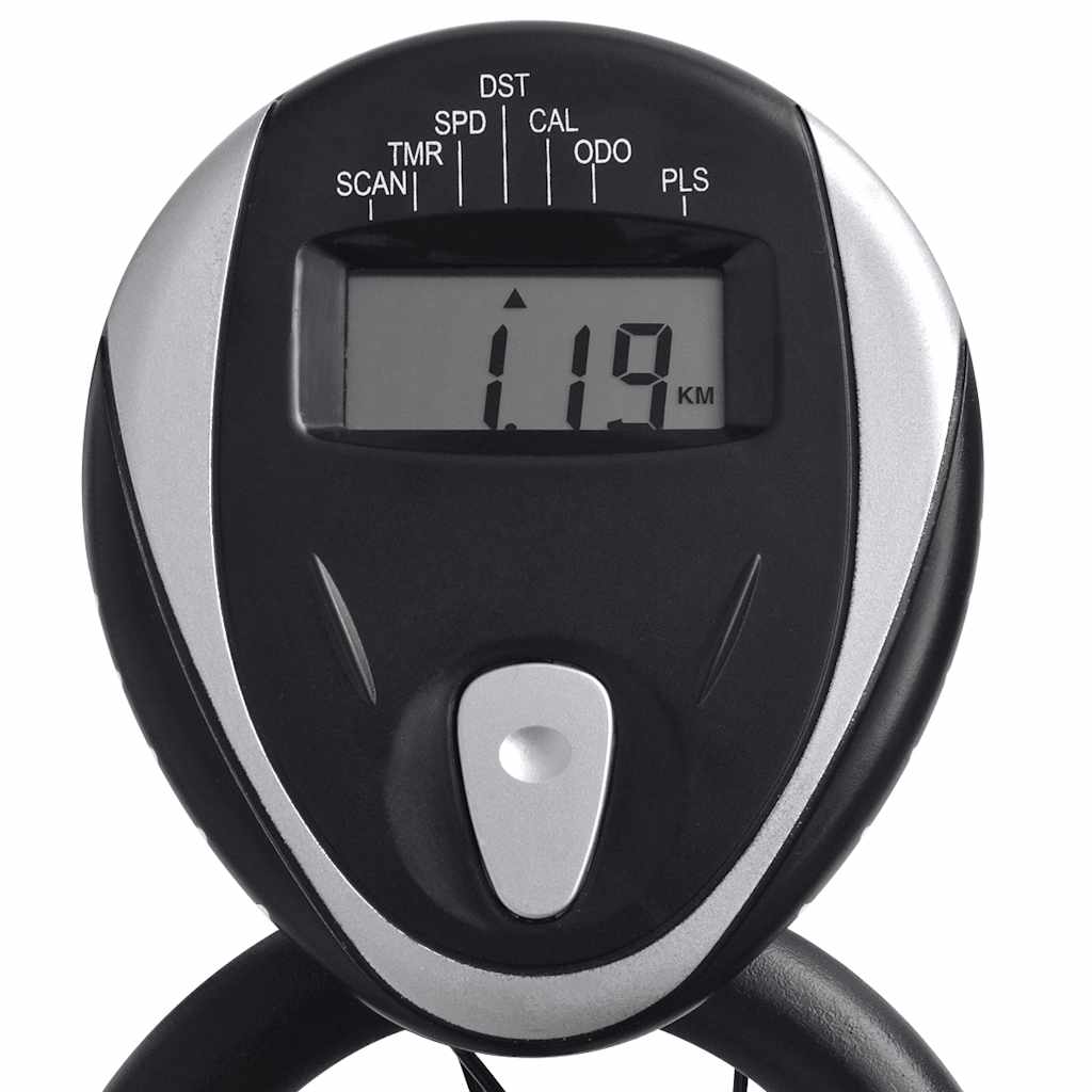 vidaXL Bicicletă antrenament fitness, cu senzor puls, negru și roșu vidaXL Bicicletă antrenament fitness, cu senzor puls, negru și roșu