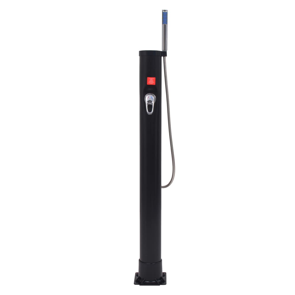 vidaXL Duș solar, 8 L, PVC și oțel vidaXL Duș solar, 8 L, PVC și oțel