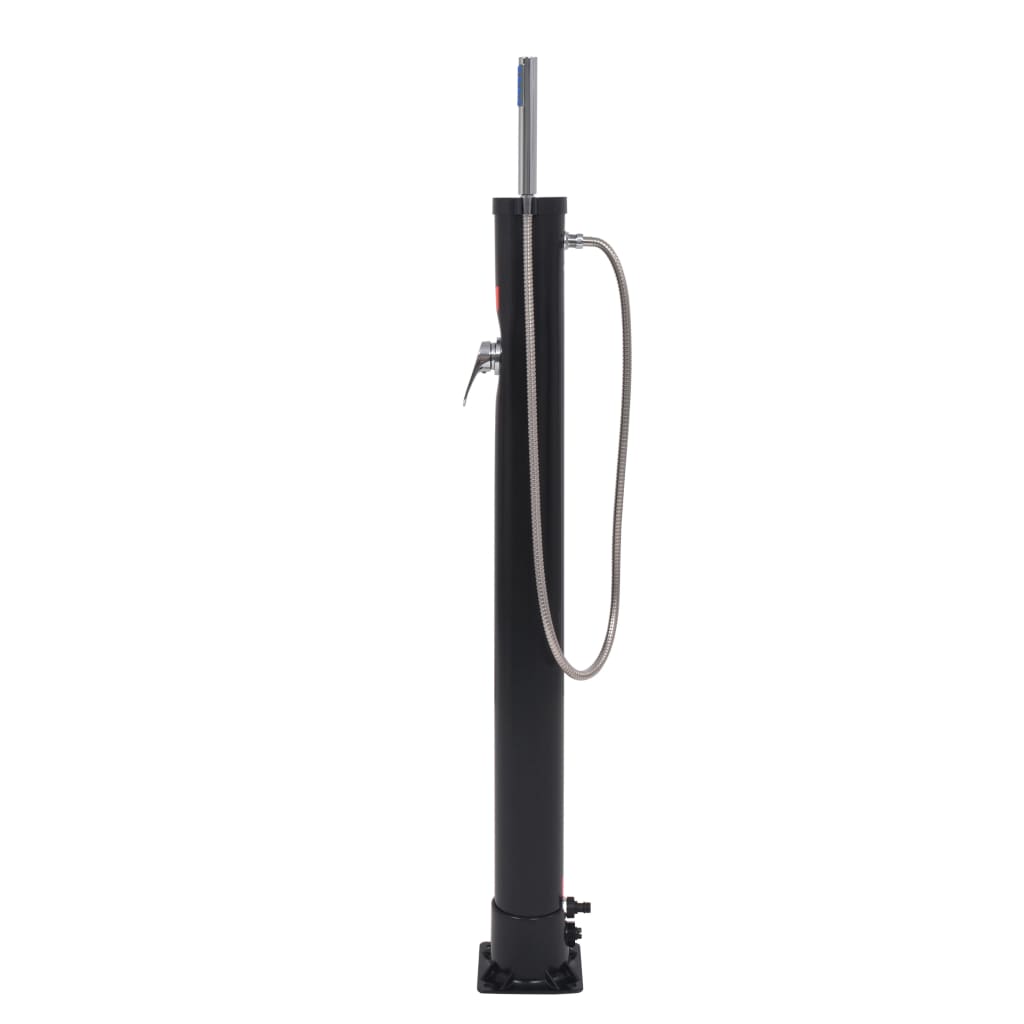 vidaXL Duș solar, 8 L, PVC și oțel vidaXL Duș solar, 8 L, PVC și oțel