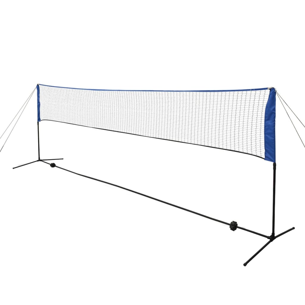 vidaXL Set fileu de badminton, cu fluturași, 500x155 cm vidaXL Set fileu de badminton, cu fluturași, 500x155 cm