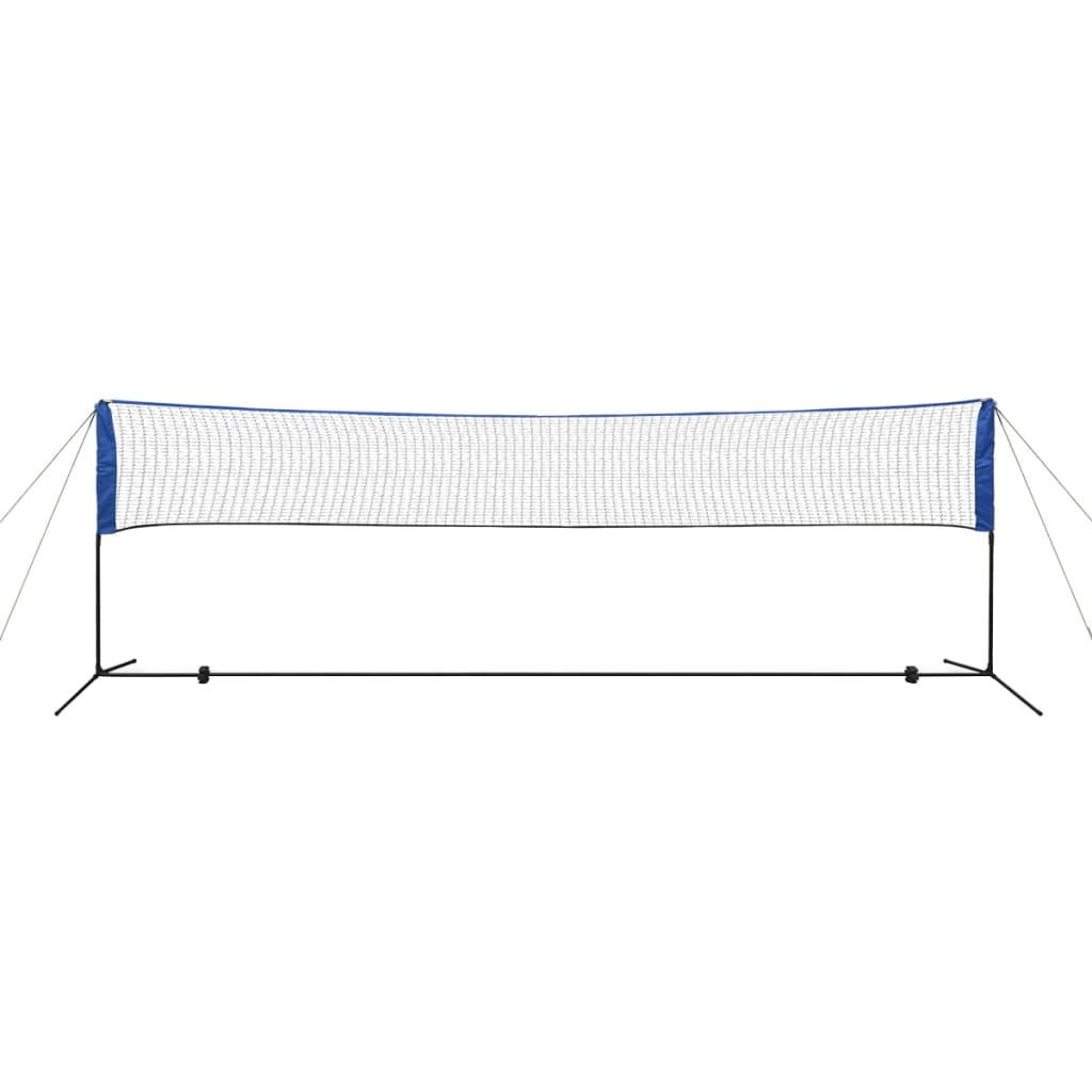 vidaXL Set fileu de badminton, cu fluturași, 500x155 cm vidaXL Set fileu de badminton, cu fluturași, 500x155 cm