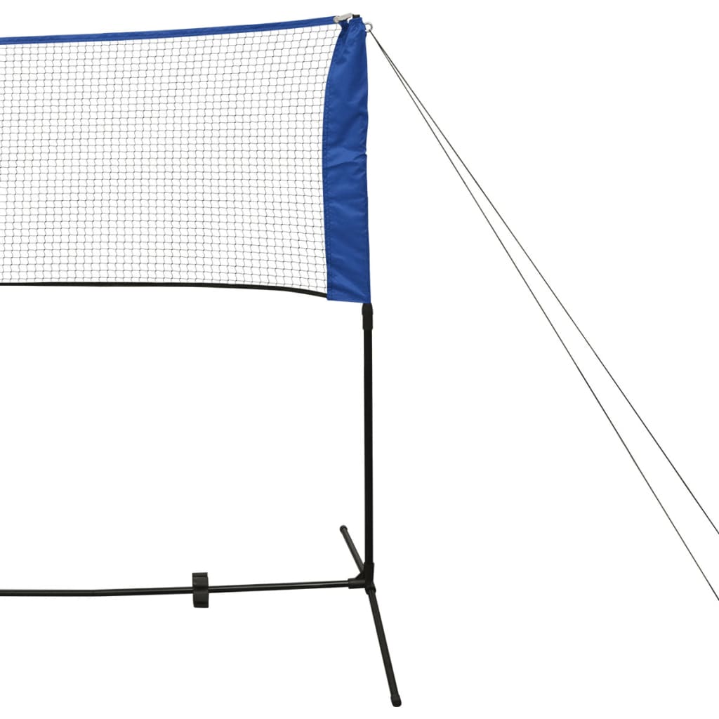 vidaXL Set fileu de badminton, cu fluturași, 500x155 cm vidaXL Set fileu de badminton, cu fluturași, 500x155 cm