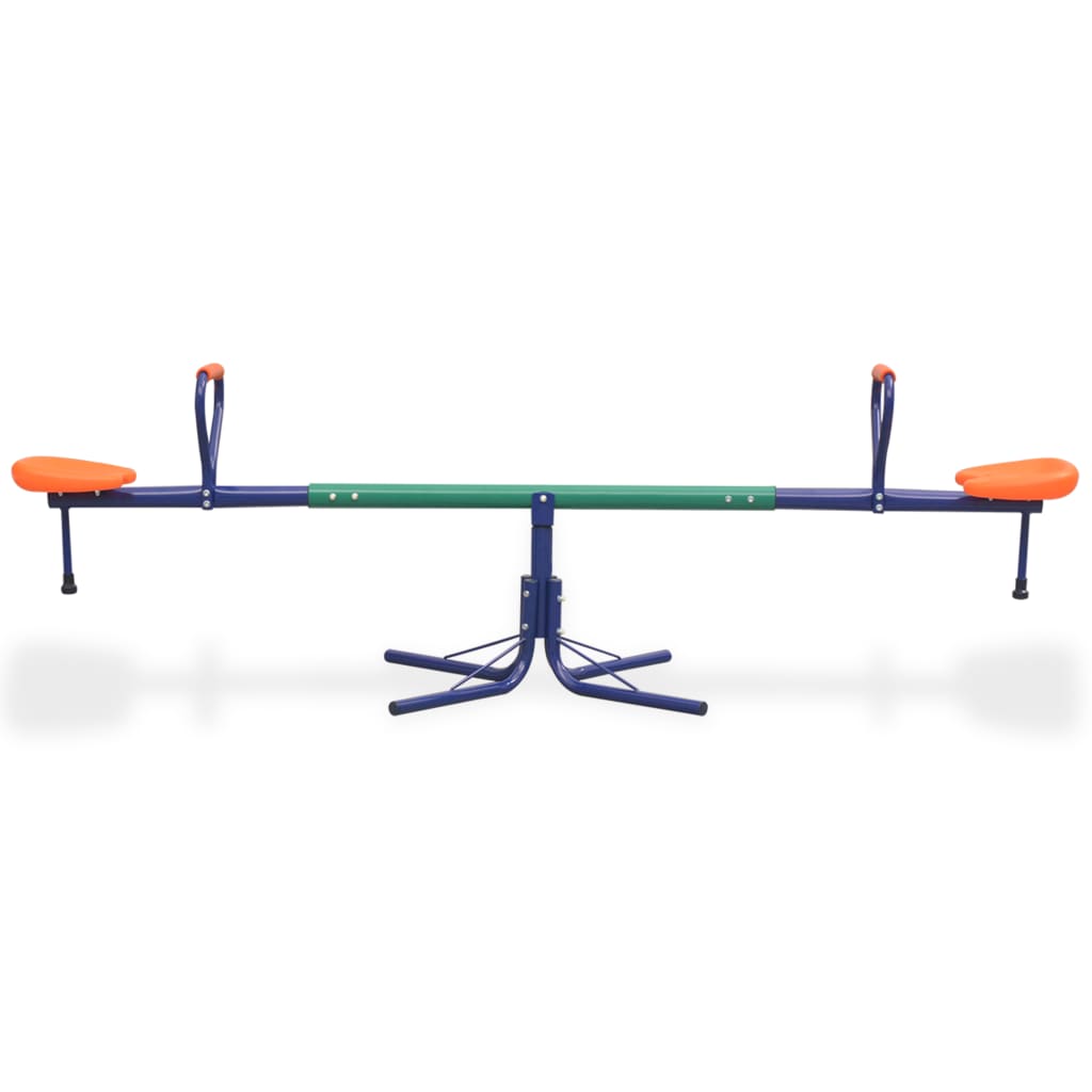 vidaXL Balansoar rotativ 360 grade, portocaliu vidaXL Balansoar rotativ 360 grade, portocaliu
