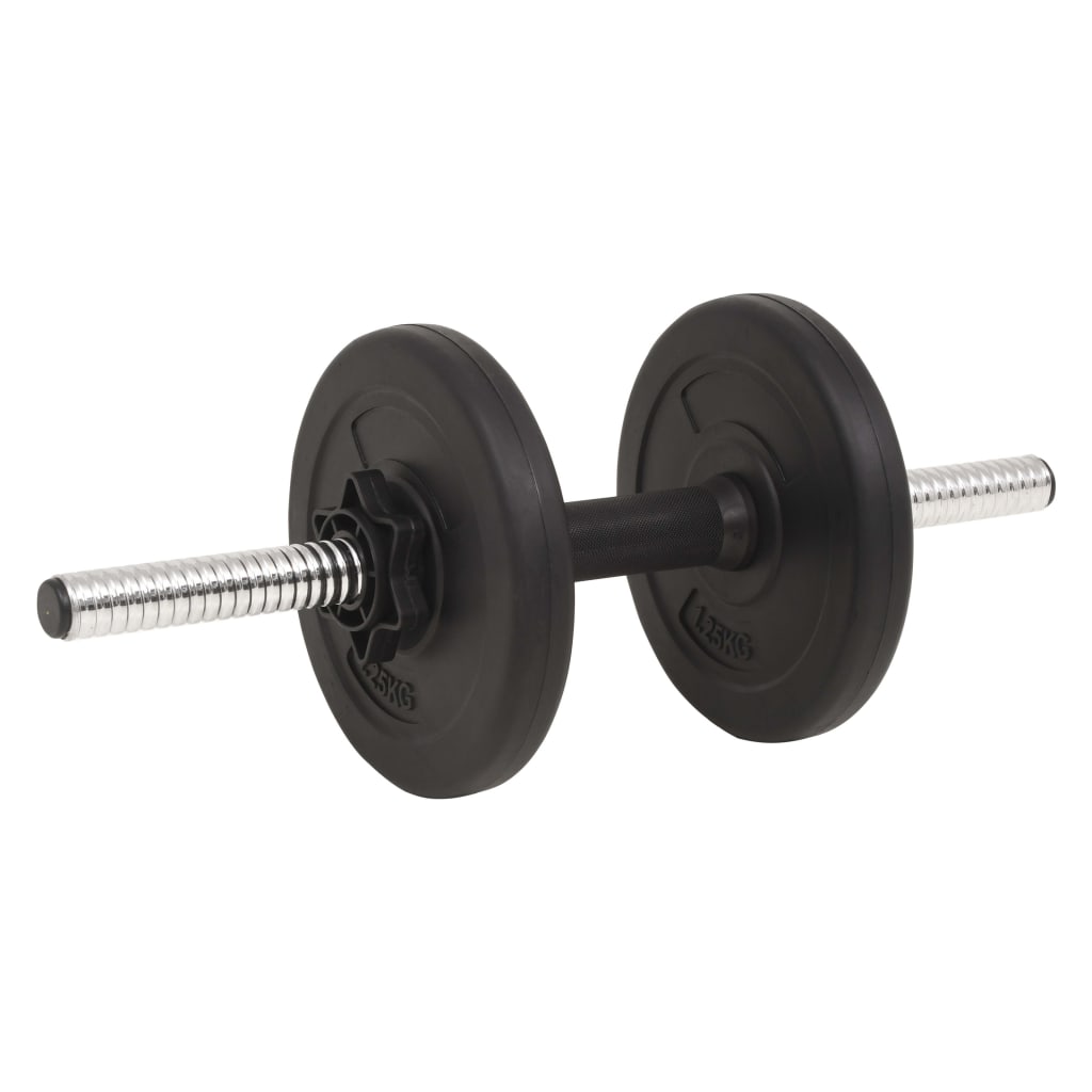 vidaXL Set de haltere și gantere 30 kg vidaXL Set de haltere și gantere 30 kg